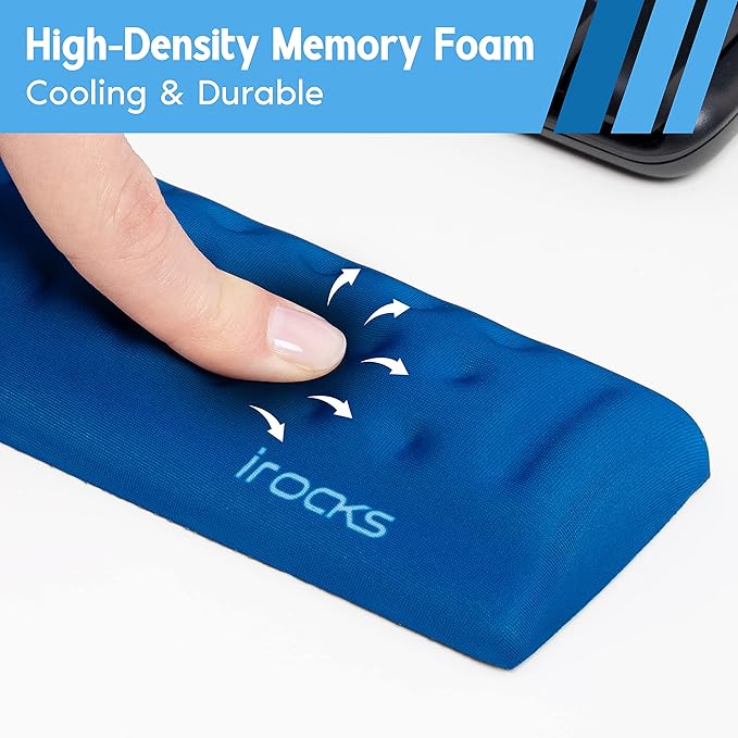 i-Rocks Ergonomic Memory Foam Keyboard Wrist Rest - Image 5