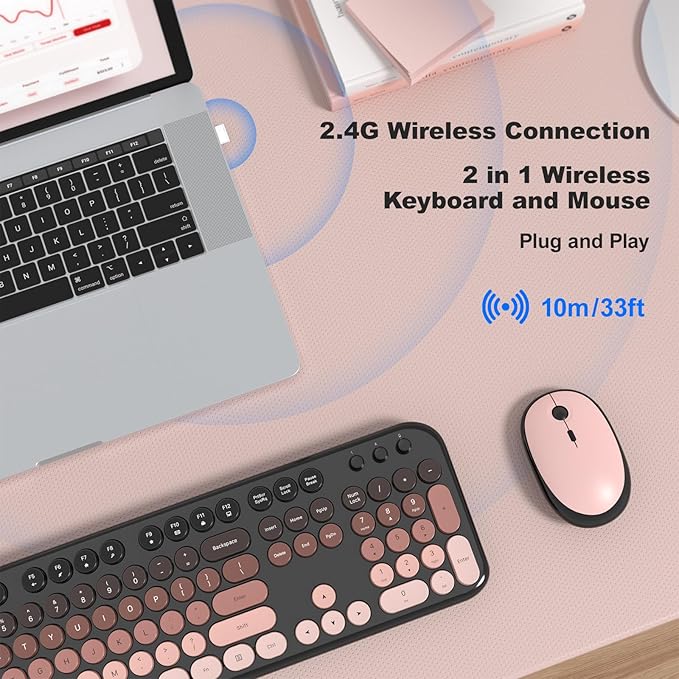 Wireless Keyboard Mouse Combo - Image 5