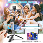 Portable 41 Inch Selfie Stick Phone Tripod - Image 4