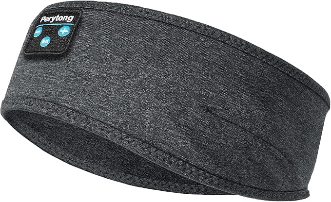 Perytong New Sleep Headphones Bluetooth Headband, Wireless Soft Sleeping by Perytong