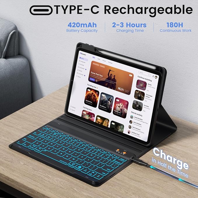 BLUTLOTUS for iPad 9th Generation Case - Image 6