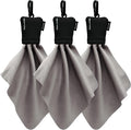 SPUDZ Classic Microfiber Lens Cleaner – Clip-On Pouch, Washable – by ALPINEINNOVATIONS