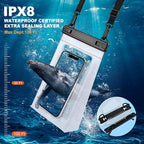 2 Pack Large Waterproof Phone Pouch Floating, Waterproof Phone Case - Image 4