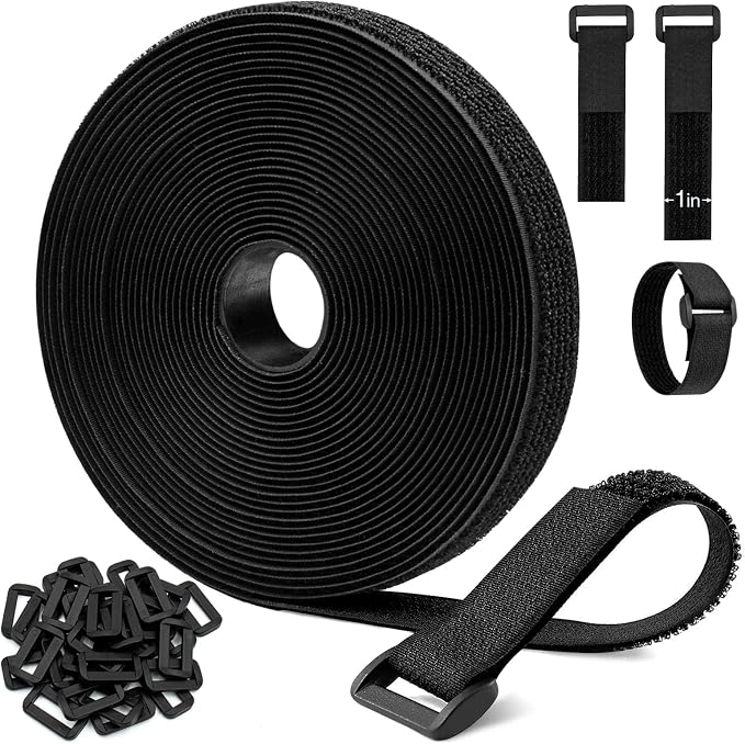 26ft Cut-to-Length Cable Straps 1in Wide by HASAzone