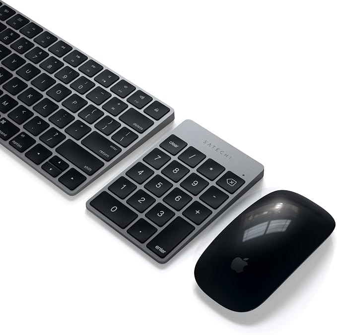 Satechi Slim Aluminum Bluetooth Keypad, Wireless Number Pad - Image 8