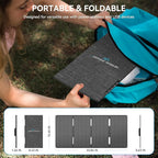 Ecosonique 60W Portable Foldable Solar Panels Charger Fast Charging - Image 4