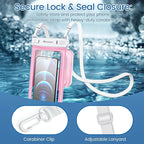 Niveaya [Floatable Floating Waterproof Phone Pouch 2 Pack-Up to 8.5", Large - Image 5