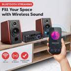 Pyle 200W Wireless Bluetooth Stereo Power Amplifier - Image 2