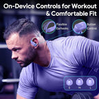 GOLREX Active Noise Cancelling Ear Buds Wireless Earbuds Bluetooth Headphones - Image 6
