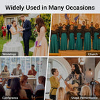 TONOR Wireless Microphone System, 4 * 10-Channel UHF Cordless Handheld Mic Set - Image 9