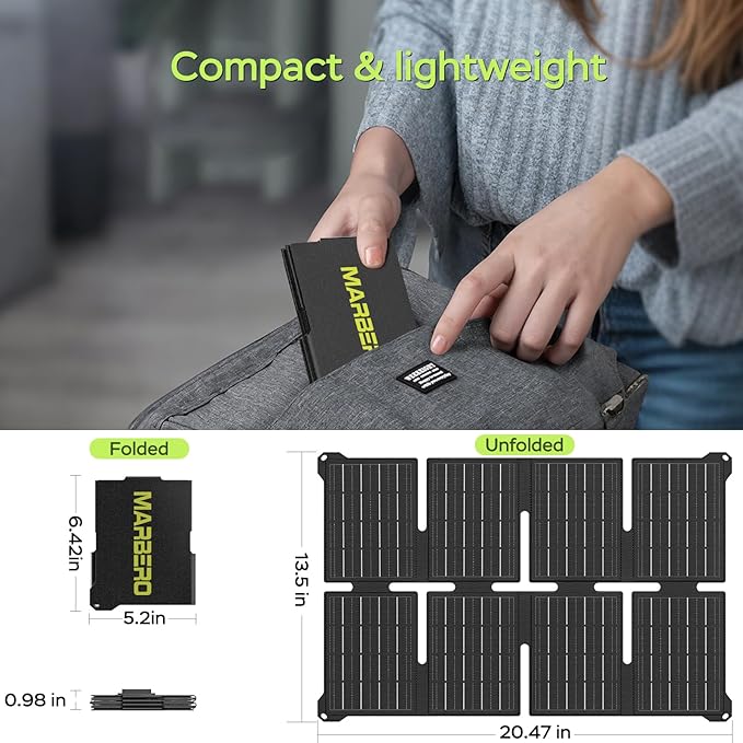 MARBERO 80W Solar Powered Generator - Image 7