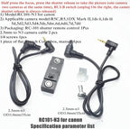 RC101-N3 Camera Shutter Remote Control - Image 2
