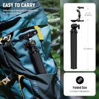 NEEWER Camera Tripod with Remote, Mini Flexible Vlog Phone Tripod Stand with - Image 10