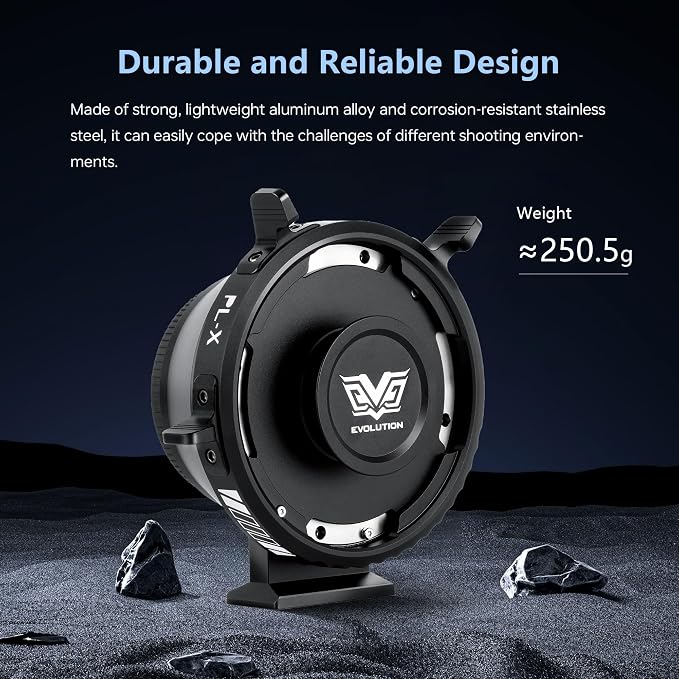 VILTROX PL-X Lens Adapter, Lens Converter Ring Camera Lens Mount Adapter Ring - Image 4