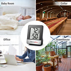 ThermoPro TP49 2 Pieces Digital Hygrometer Indoor Thermometer Humidity Meter - Image 8