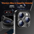 Camera Lens Protector for iPhone 16 Pro Max/16 Pro/15 Pro Max/15 Pro/14 Pro - Image 5