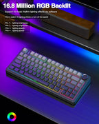 AULA F75 Pro Wireless Mechanical Keyboard, 75% Hot Swappable Custom Keyboard - Image 6