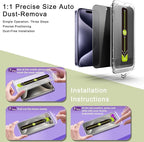 9H Tempered Glass, Full Coverage, Anti-Fingerprint, Auto Dust Removal, - Image 3