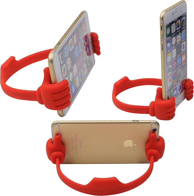 Honsky Cell Phone Stand Holder 2-Pack, Thumbs Up Lazy Phone Stand, Universal - Image 9