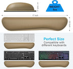 Dapesuom Enlarge Keyboard Wrist Rest, Cute Memory Foam Keyboard Wrist Cushion - Image 6