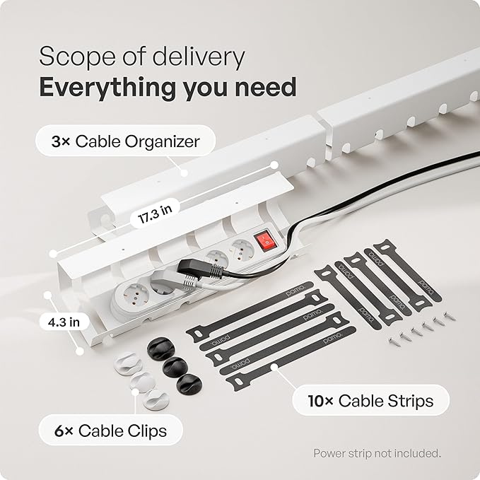 PAMO Cable Management Under Desk - Image 3