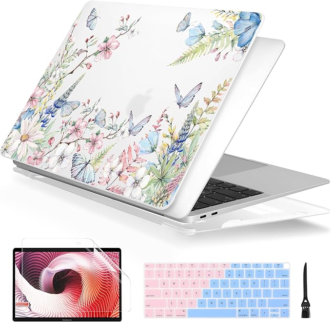 Batianda Case for MacBook Air 13 Inch M1 2020 2019 2018 Release Model A2337 by Batianda