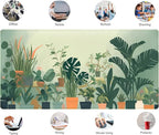 Gardener Mousepad Nature Desk Mat Green Desk Pad Cute Office Decor Mouse Pad - Image 6