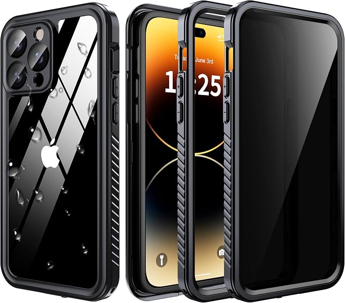 for iPhone 14 Pro Max Case Waterproof by AMILIFECASES