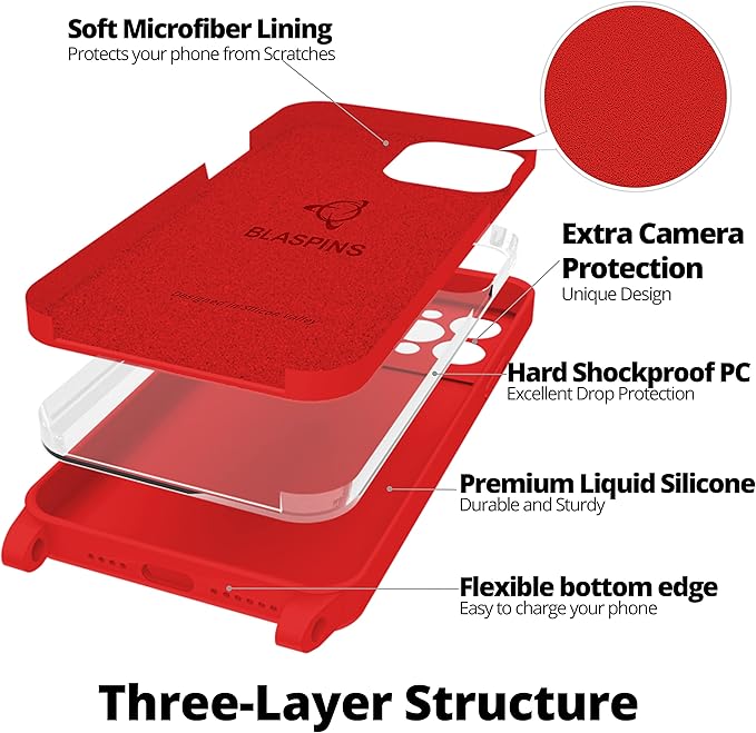 Blaspins Crossbody Strap Phone Case - Image 6