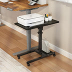 TigerDad Mobile Adjustable Height Laptop Stand PC Computer Portable Notebook - Image 8