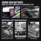 2-Pack Smart Fully Automatic 6V 12V Battery Charger Maintainer - Image 3