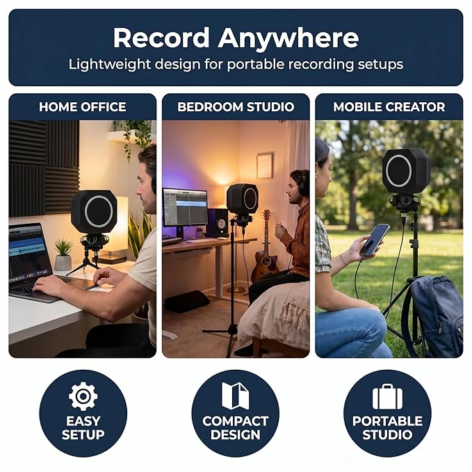 Professional Mic Isolation Shield - Image 6