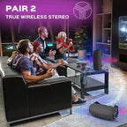 TREBLAB Ultra Loud Wireless Speaker - 60W Stereo Sound - Image 5