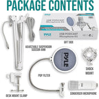 Pyle USB Condenser Microphone Streaming Kit - Image 7