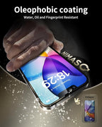 NIMASO for iPhone 16e/13 Pro/13/14 Screen Protector, 2 Pack HD Clear Tempered - Image 3