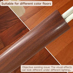 3.3ft Self Adhesive Floor Cord Cover, Cord Hider Floor, Cable Cavity:0.61" x - Image 4