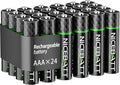 NICEBATT Rechargeable AAA Batteries 1100mAh, Premium NiMH Triple A Battery Low by Unknown