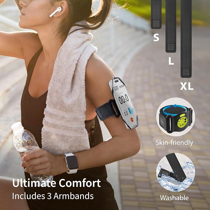 BONE Run Tie Connect Kit 2 Magnetic, Magnetic Running Phone Holder, Detachable - Image 6