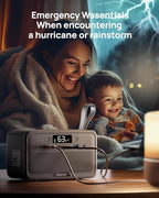 DaranEner Portable Power Station 100W LiFePO4 Solar Power Bank, 89.6Wh Small - Image 9