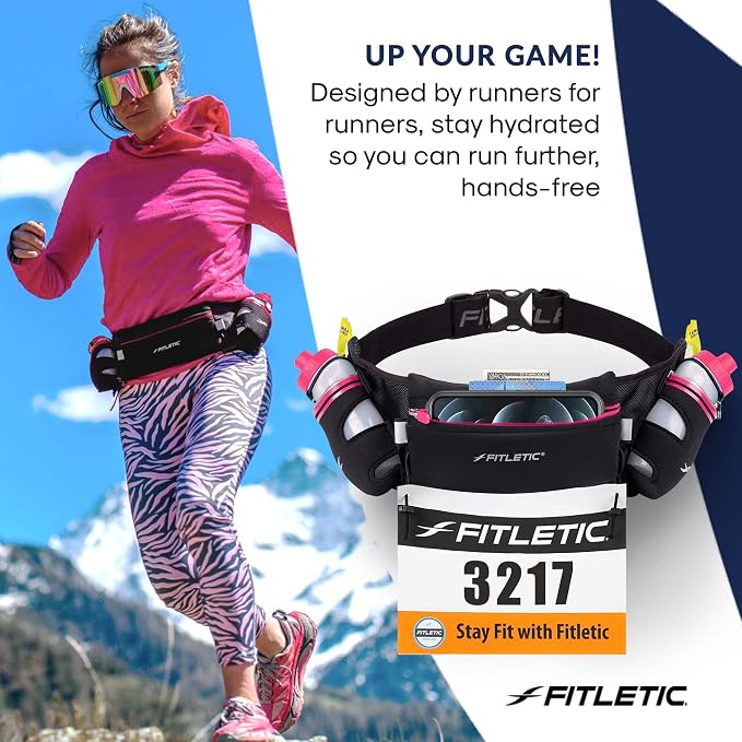 Fitletic Hydration Running Belt - Image 8