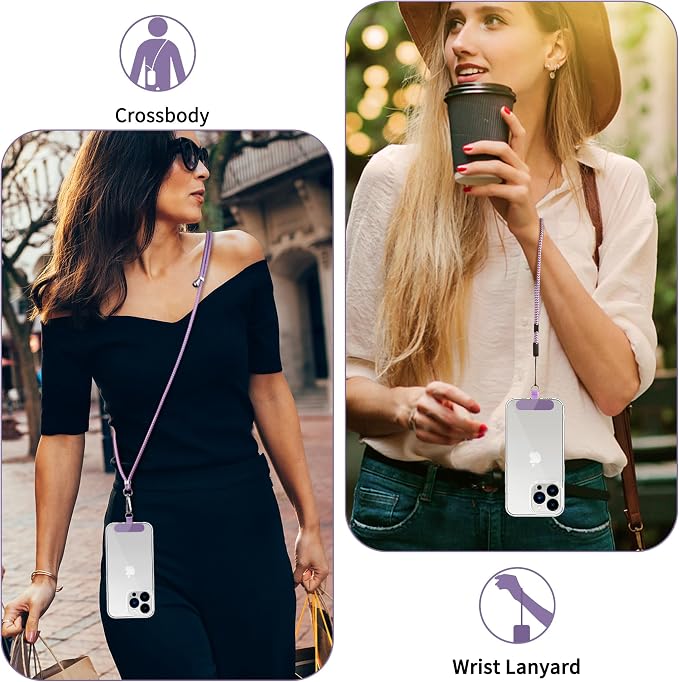 CACOE Cell Phone Lanyard Universal Crossbody Multifuctional Lanyard Compatible - Image 8