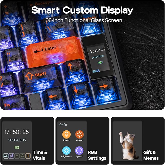 EPOMAKER TH80 V2 PRO Wireless Gaming Keyboard - Image 3
