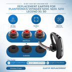 3X Ultra Comfort Eartips Ear Buds Replacement Earphone Ear Tips Kits Earpads - Image 2