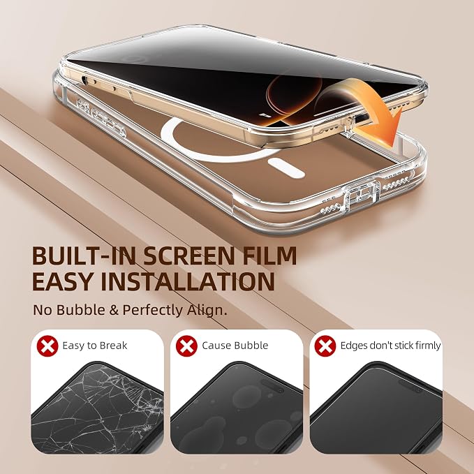 BERFY Magnetic for iPhone 16 Pro Case, Compatible - Image 6