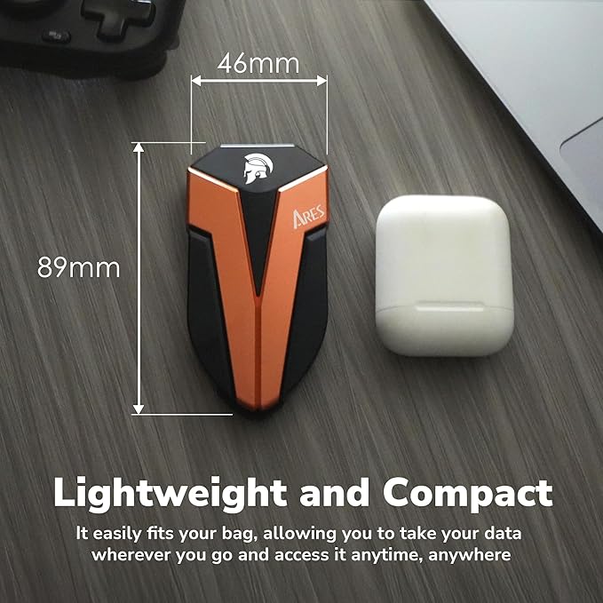 DATO External SSD 4TB, External Solid State Drive Portable SSD External USB 3.2 - Image 3