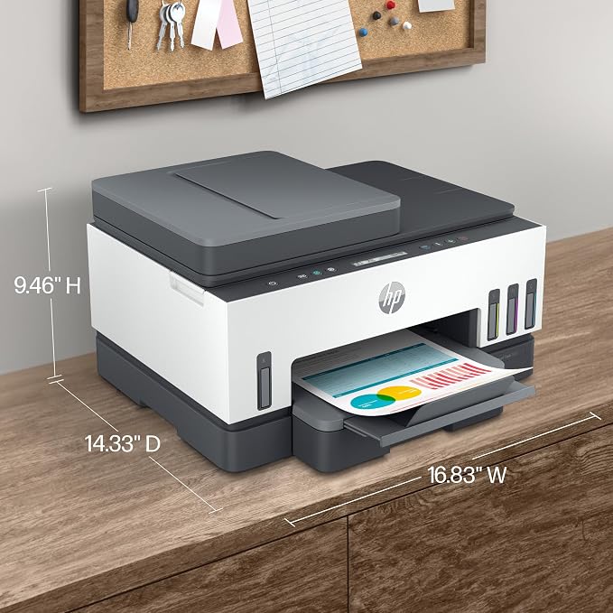 HP Smart Tank 7301 Wireless All-in-One Refillable Ink Tank Printer, Copier - Image 6
