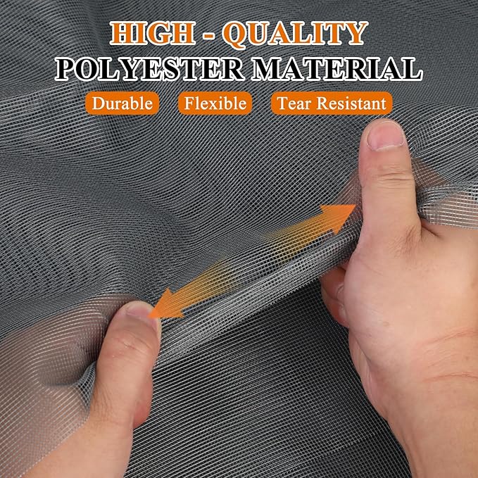 2PACK MAGZO Window&Door Screen Replacement Kit, - Image 3