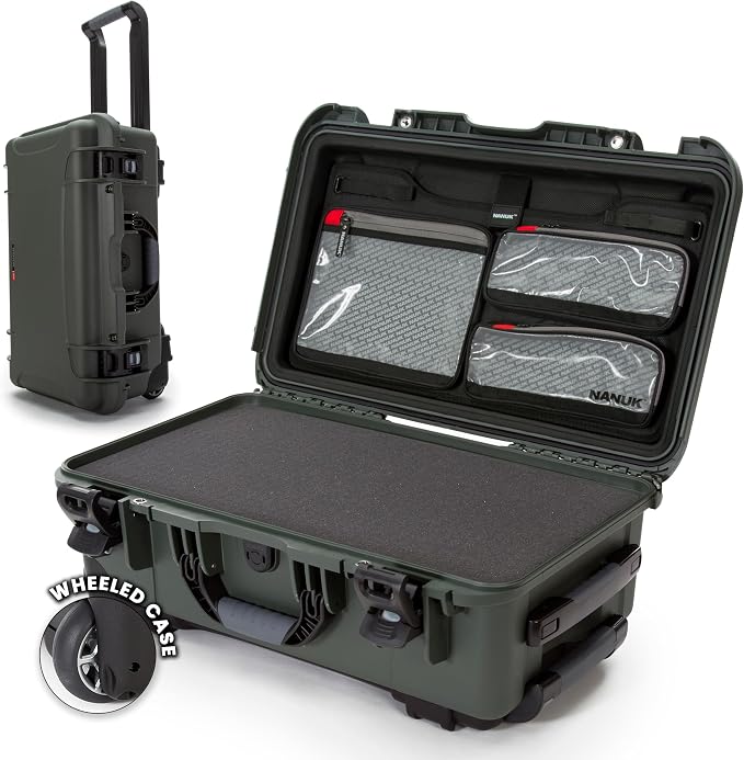 NANUK Wheeled Series 935 Lightweight NK-7 Resin Waterproof Protective Case by NANUK