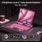 iPad Keyboard Case for iPad 10th Gen & 11th, Magic Wireless Keyboard - Image 5
