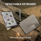 Logitech Combo Touch iPad Pro 11-inch Keyboard Case and Logitech Crayon Digital - Image 7